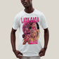 Camiseta Algodão Unissex T shirt- Lady Gaga Alienigena Pink