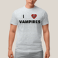 Camiseta Algodão Unissex T shirt Olivia Rodrigo I Love Vampires