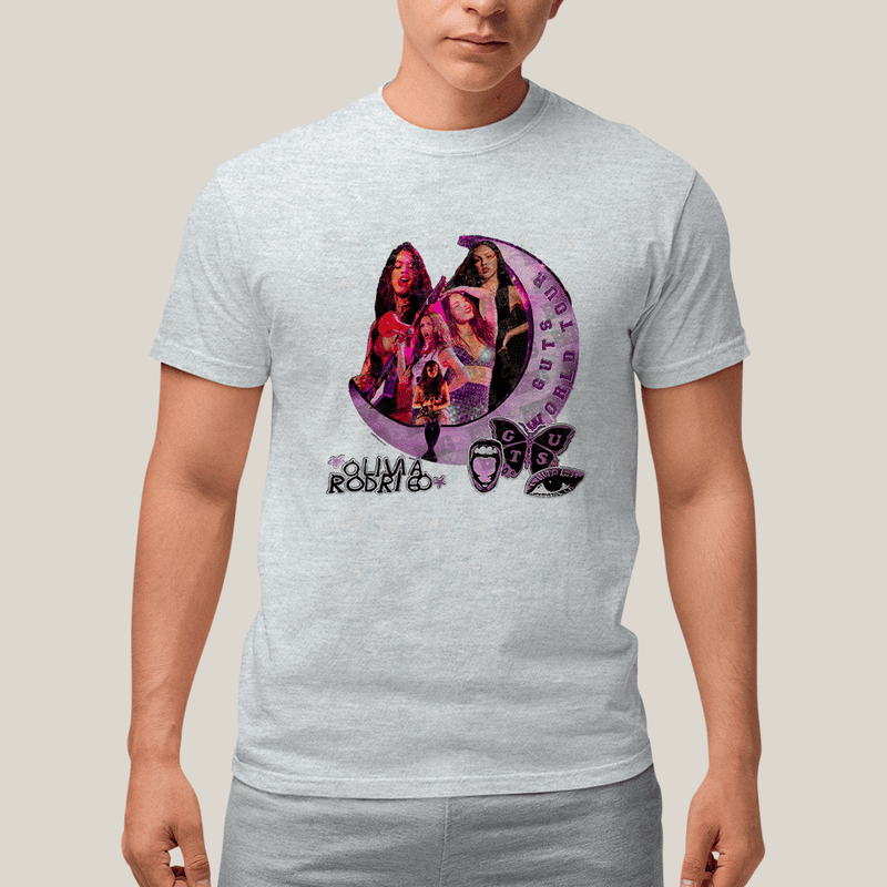 Camiseta Algodão Unissex T shirt Olivia Rodrigo Lua