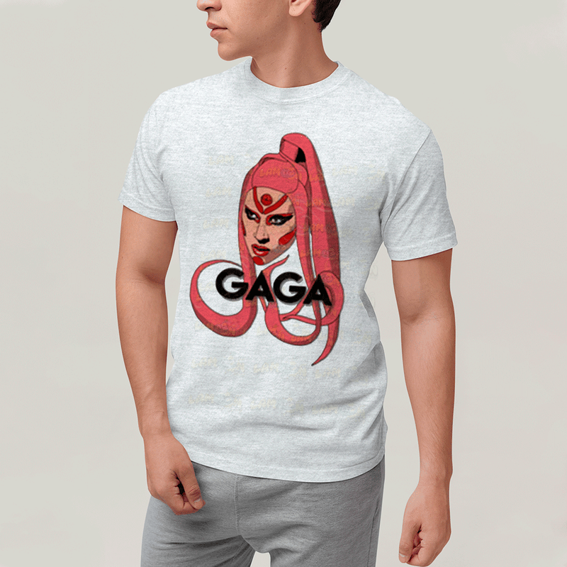 Camiseta Algodão Unissex T shirt- Lady Gaga Alienigena