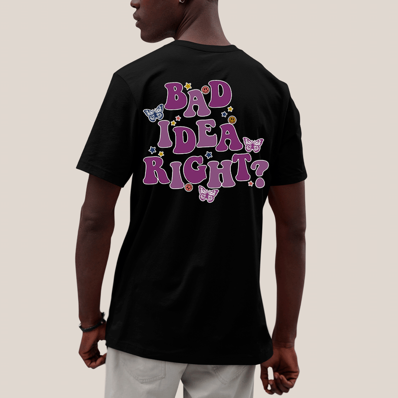 Camiseta Algodão Unissex T shirt Olivia Rodrigo Bad Idea Right FC
