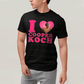 Camiseta Algodão Unissex T shirt- I Love Cooper Koch-