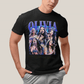 Camiseta Algodão Unissex T shirt Olivia Rodrigo Cantora 2