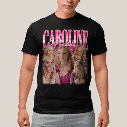 Camiseta Algodão Unissex T shirt- Diario de Um Vampiro Caroline Forbes Pink