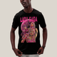 Camiseta Algodão Unissex T shirt- Lady Gaga Alienigena Pink