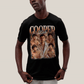 Camiseta Algodão Unissex T shirt- Cooper Koch Ator Marrom-