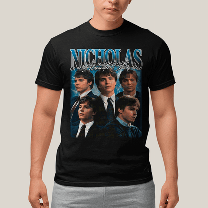 Camiseta Algodão Unissex T shirt- Nicholas Alexander Chavez Ator-