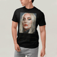 Camiseta Algodão Unissex T shirt- Lady Gaga Cantora Rosto