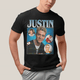 Camiseta Algodão Unissex T shirt- Camiseta Graphic Tee Tshirt Justin Timberlake Anos 2000