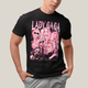 Camiseta Algodão Unissex T shirt-  Lady Gaga Artista Rose