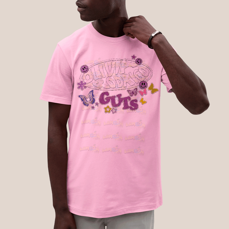 Camiseta Algodão Unissex T shirt Olivia Rodrigo Bad Idea Right FC