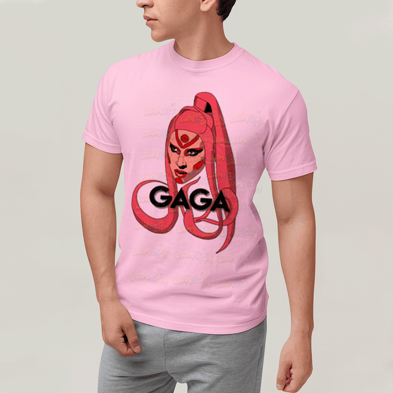 Camiseta Algodão Unissex T shirt- Lady Gaga Alienigena