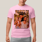 Camiseta Algodão Unissex T shirt- Justin Timberlake Dourado-