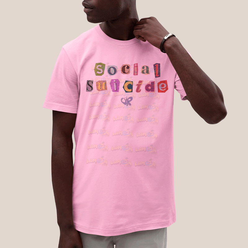 Camiseta Algodão Unissex T shirt Olivia Rodrigo Social