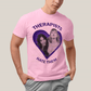 Camiseta Algodão Unissex T shirt Rodrigo & Taylor Swift Therapists