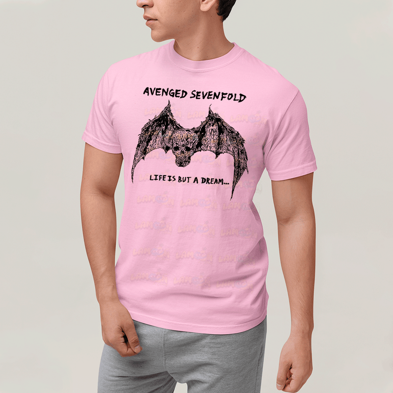 Camiseta Algodão Unissex T shirt- Avenged Sevenfold Life Is But a Dream