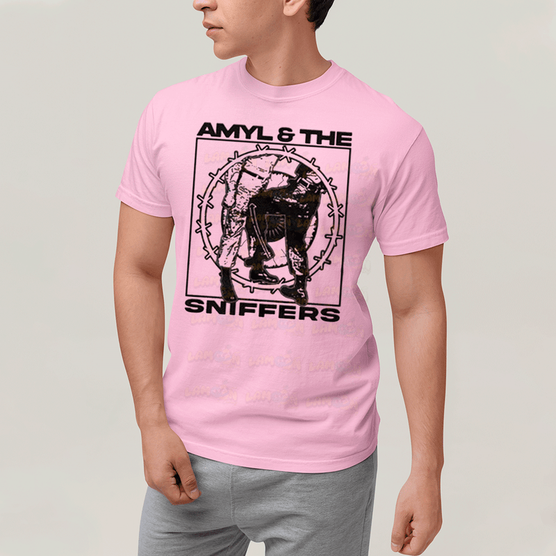 Camiseta Algodão Unissex T shirt- Amyl And The Sniffers