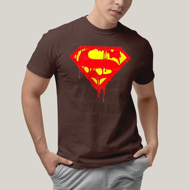 Camiseta Algodão Unissex T shirt Superman Logo Clássica 3