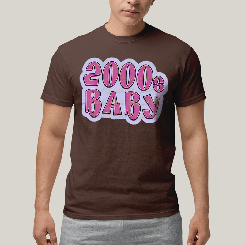 Camiseta Algodão Unissex T shirt 2000s Baby