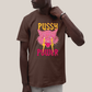 Camiseta Algodão Unissex T shirt Cat Pink Pussy Power