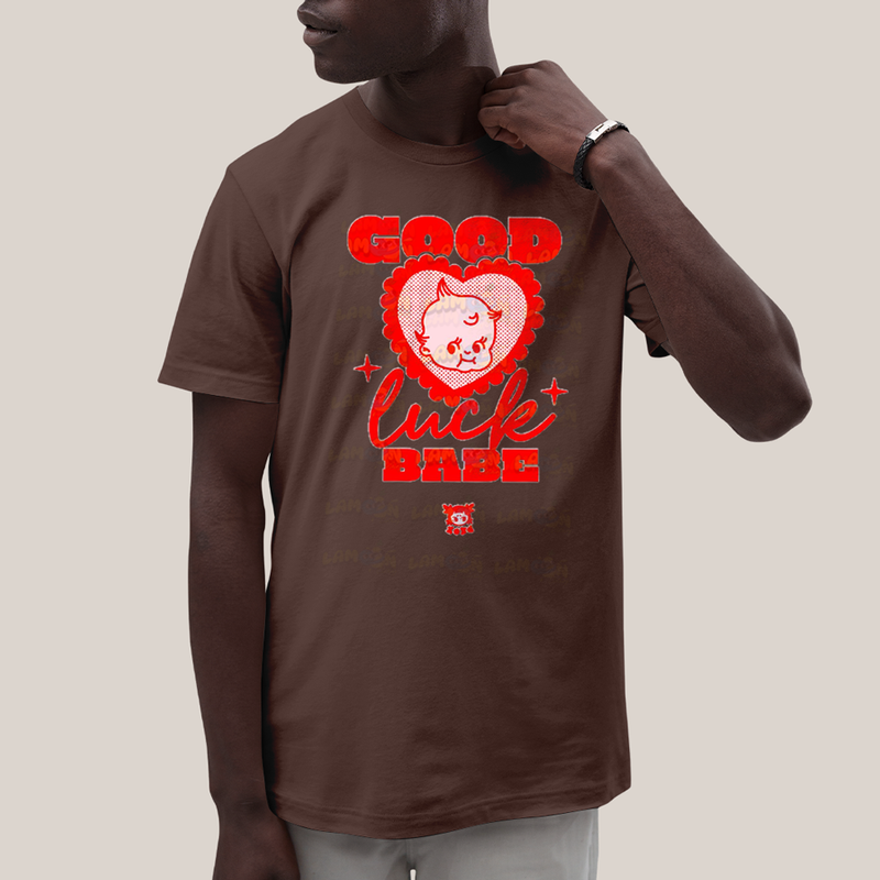 Camiseta Algodão Unissex T shirt Chappell Roan Good Luck, Babe!