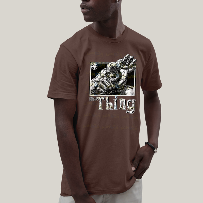 Camiseta Algodão Unissex T shirt Quarteto Fantástico The Thing