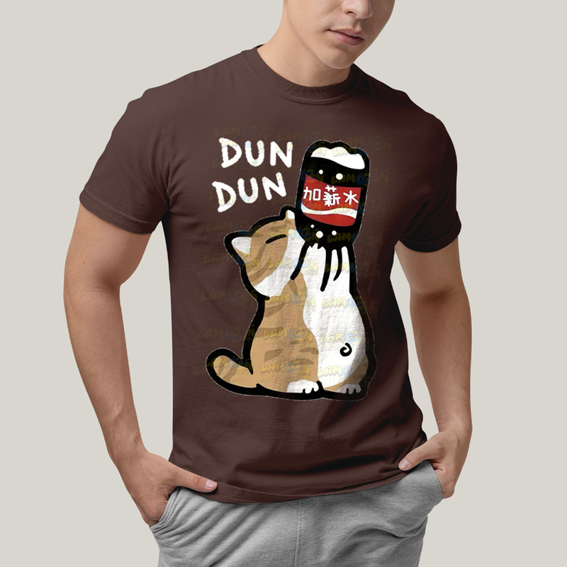 Camiseta Algodão Unissex T shirt Gatinho Refrigerante