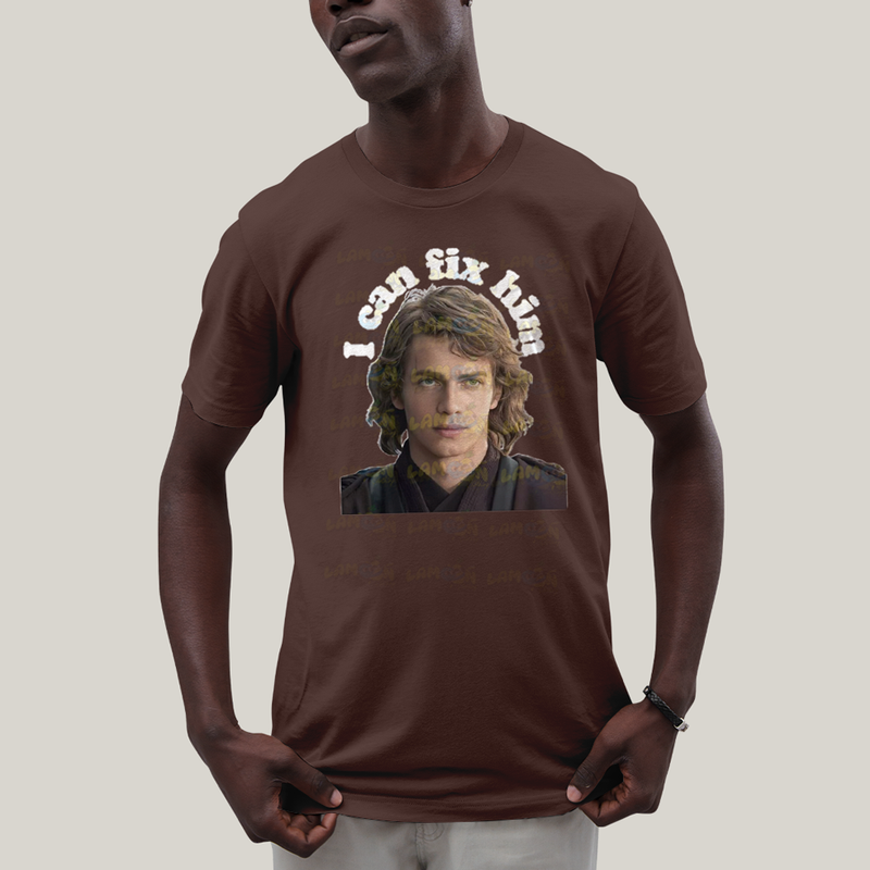 Camiseta Algodão Unissex T shirt Anakin Skywalker Star Wars Darth Vader Jovem