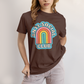 Camiseta Algodão Unissex T shirt Anti Social Club Arco Iris