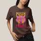 Camiseta Algodão Unissex T shirt Cat Pink Pussy Power