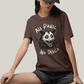 Camiseta Algodão Unissex T shirt All Panic No DIsco