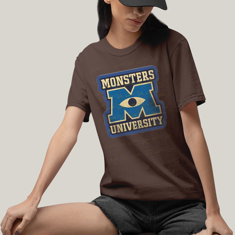 Camiseta Algodão Unissex T shirt Univerdade Monstros SA