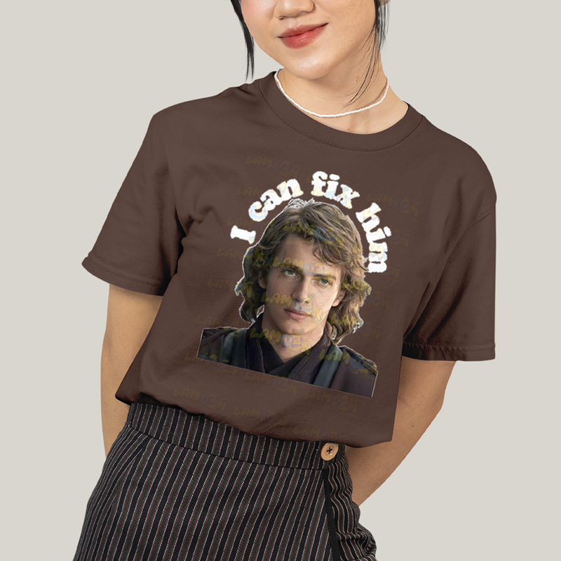 Camiseta Algodão Unissex T shirt Anakin Skywalker Star Wars Darth Vader Jovem