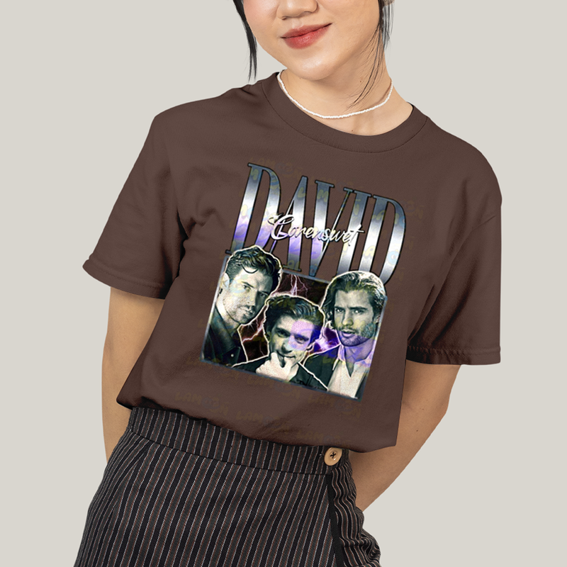 Camiseta Algodão Unissex T shirt Superman David Corenswet Prateado