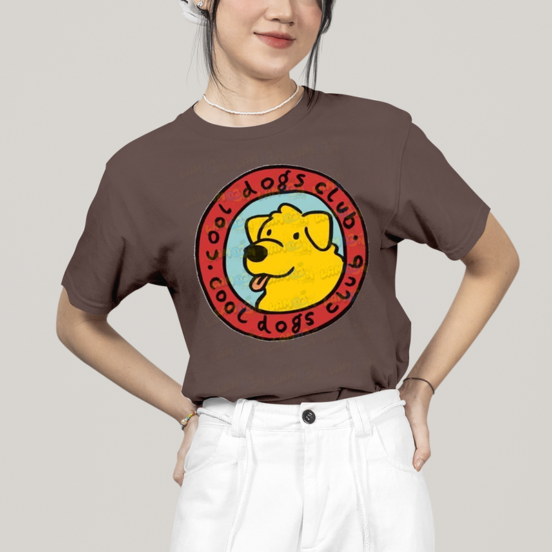 Camiseta Algodão Unissex T shirt Cool Dogs Club