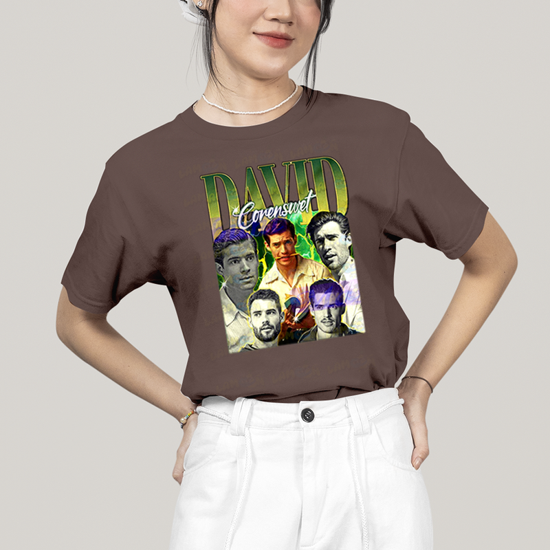 Camiseta Algodão Unissex T shirt Superman David Corenswet Verde