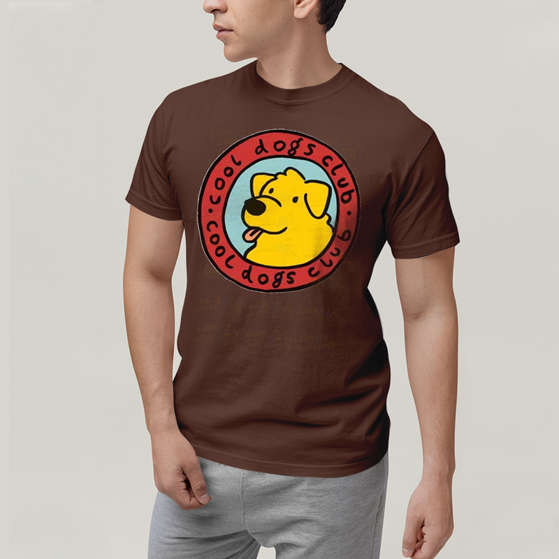 Camiseta Algodão Unissex T shirt Cool Dogs Club
