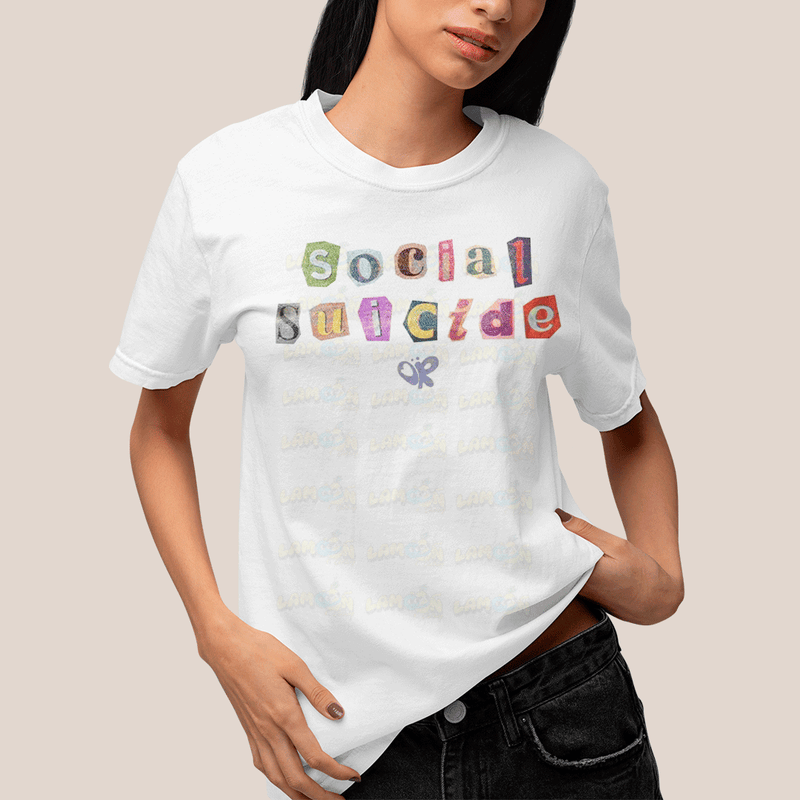 Camiseta Algodão Unissex T shirt Olivia Rodrigo Social