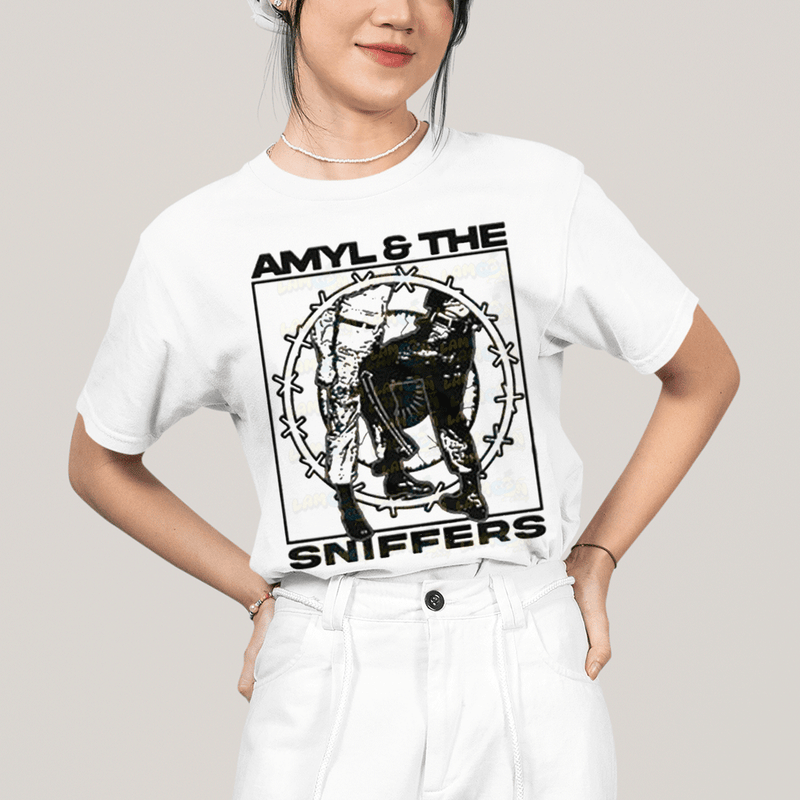 Camiseta Algodão Unissex T shirt- Amyl And The Sniffers