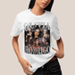 Camiseta Algodão Unissex T shirt Olivia Rodrigo Prateado