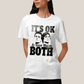Camiseta Algodão Unissex T shirt- Diario de Um Vampiro Irmãos Salvatore Is Love Them Both