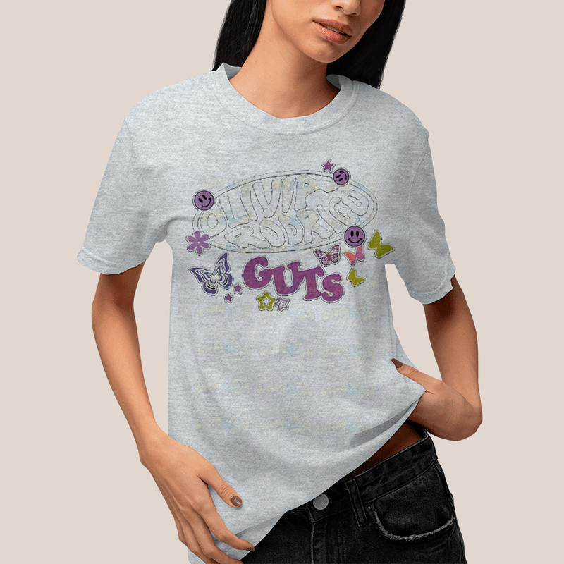 Camiseta Algodão Unissex T shirt Olivia Rodrigo Bad Idea Right FC