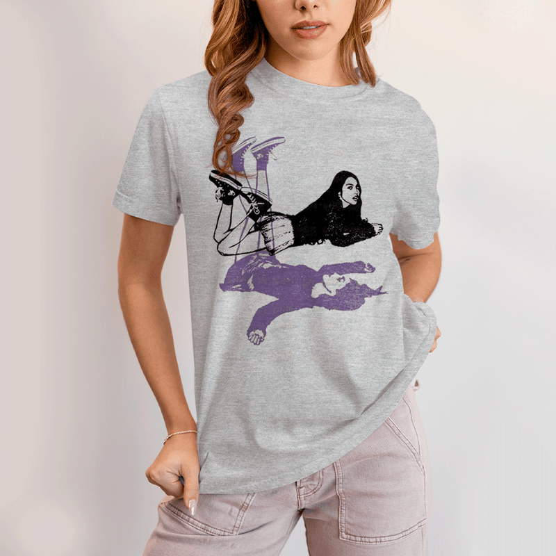 Camiseta Algodão Unissex T shirt Olivia Rodrigo The Grudge FC