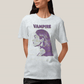 Camiseta Algodão Unissex T shirt Olivia Rodrigo Vampire