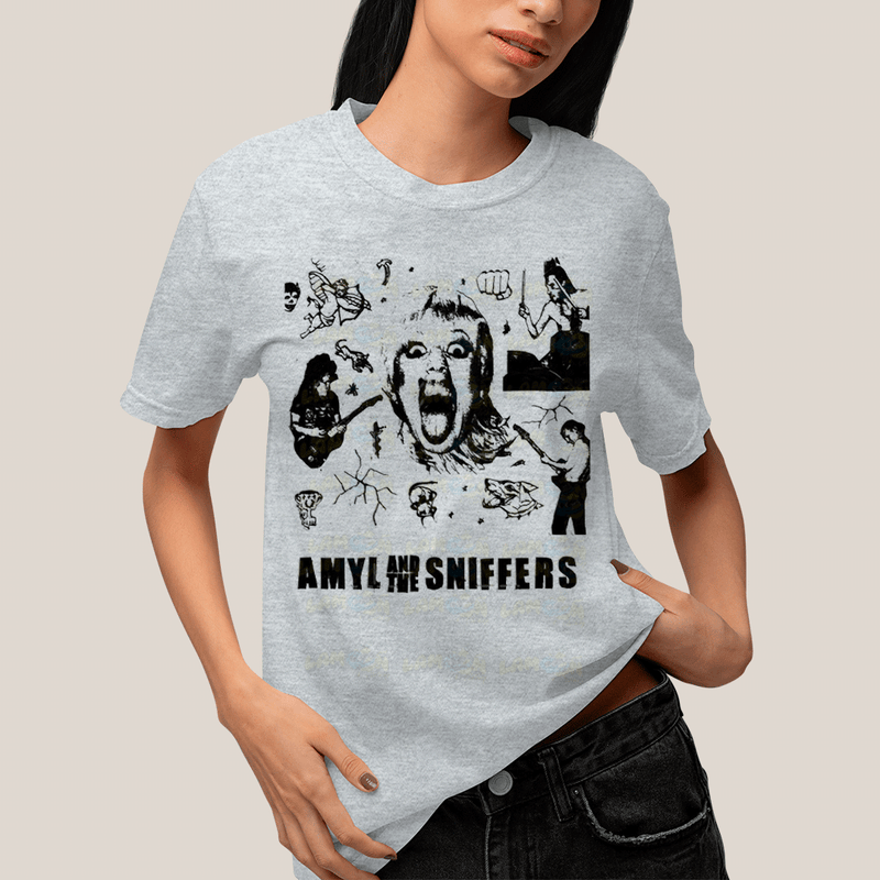 Camiseta Algodão Unissex T shirt- Amyl And The Sniffers 2