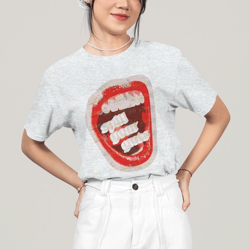 Camiseta Algodão Unissex T shirt Olivia Rodrigo Boca