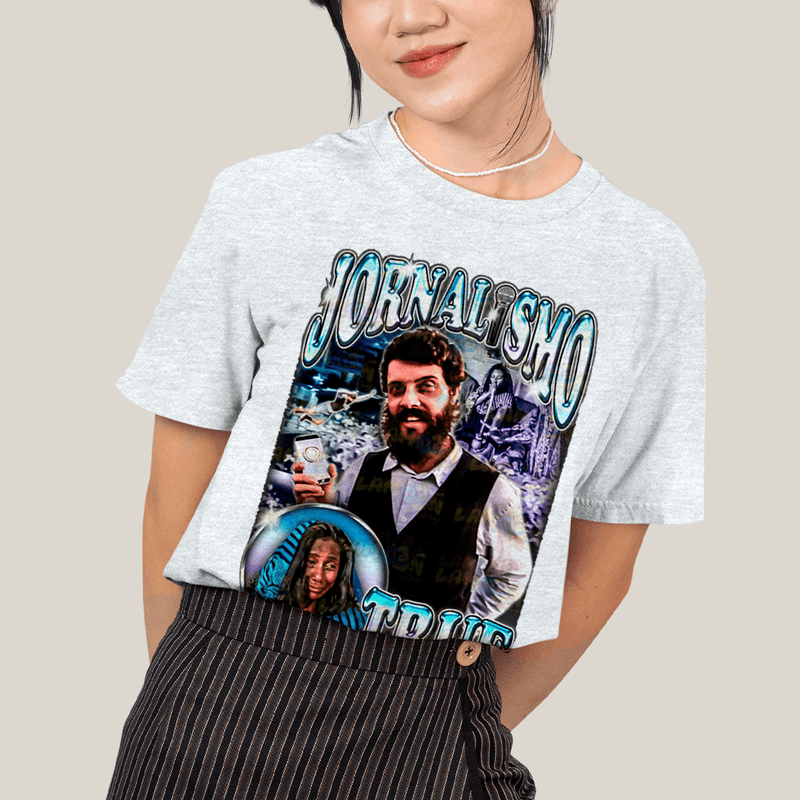 Camiseta Algodão Unissex T shirt-  Jornalismo True