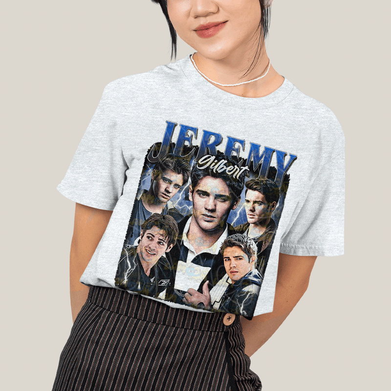 Camiseta Algodão Unissex T shirt- Jeremy Gilbert Diario de Um Vampiro