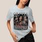 Camiseta Algodão Unissex T shirt Olivia Rodrigo Prateado