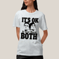 Camiseta Algodão Unissex T shirt- Diario de Um Vampiro Irmãos Salvatore Is Love Them Both